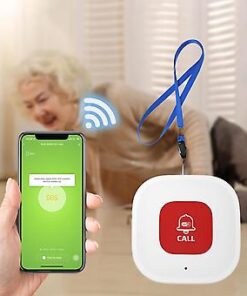 NÚT NHẤN SOS WIFI TUYA BÁO ĐỘNG KHẨN CẤP CHO NGƯỜI GIÀ SOS-05W
